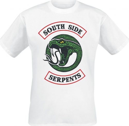 Riverdale South Side Serpents Tričko bílá