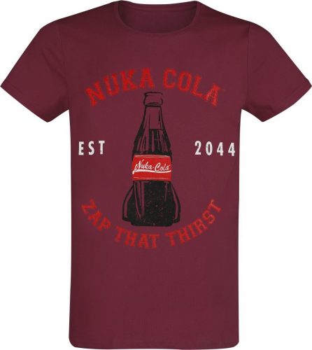 Fallout Nuka Cola Tričko červená