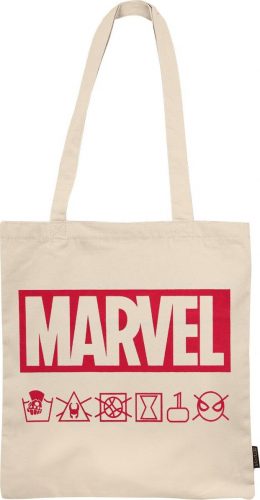 Marvel Marvel Logo Plátená taška vícebarevný