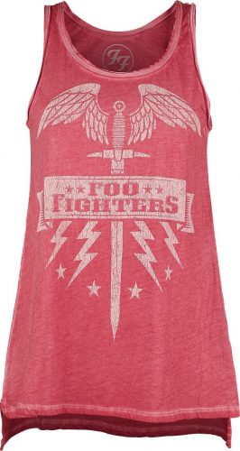Foo Fighters Winged Sword Dámský top červená