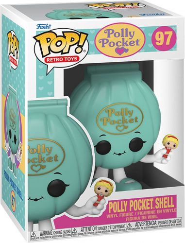 Polly Pocket Vinylová figurka č. 97 Polly Pocket Shell Sberatelská postava standard