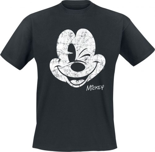 Mickey & Minnie Mouse Wink Tričko černá