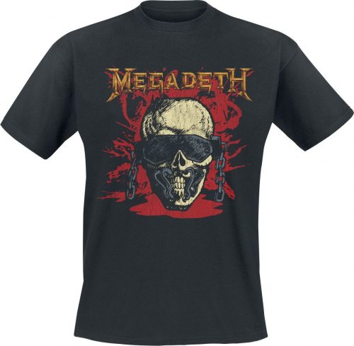 Megadeth Peace Sells Vic Sketch Tričko černá