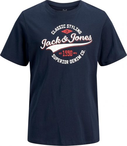 Jack & Jones Tričko Logo detské tricko modrá