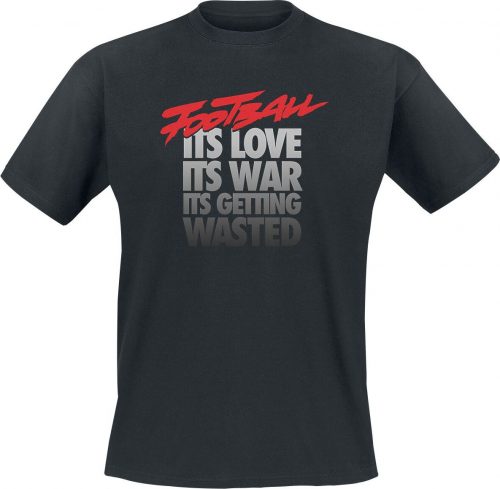 Football - Love & War 1 Tričko černá