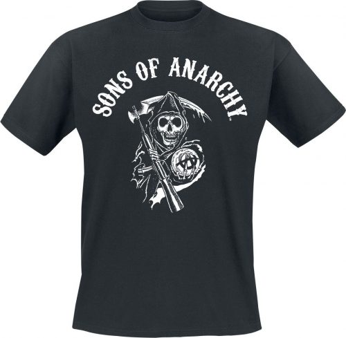 Sons Of Anarchy Reaper Tričko černá