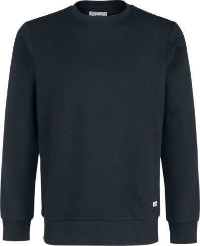 Produkt Basic sveter s klasickým výstrihom Mikina černá