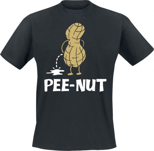Pee-Nut Tričko černá