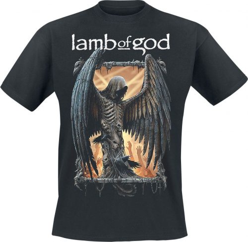 Lamb Of God Winged Death Tričko černá