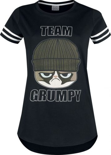 Grumpy Cat Team Grumpy Dámské tričko černá