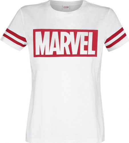 Marvel Logo Dámské tričko bílá