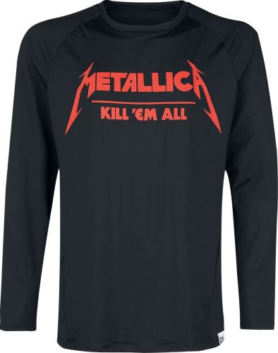 Metallica Kill 'Em All Tričko s dlouhým rukávem černá