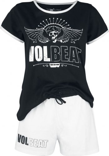 Volbeat EMP Signature Collection pyžama cerná/bílá