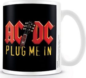 AC/DC Plug me in Hrnek vícebarevný