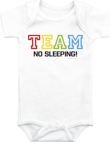 Team No Sleeping Kids - Team No Sleeping body bílá