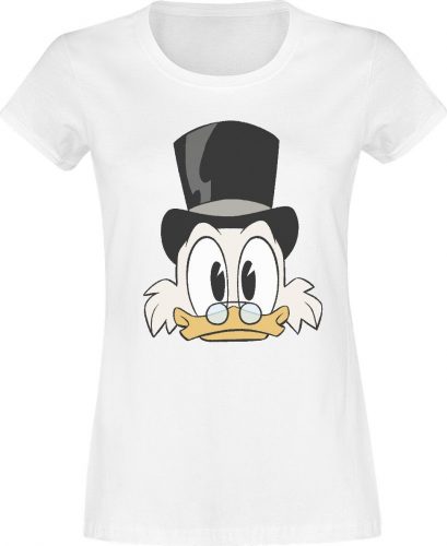 Donald Duck Dagobert Duck Dámské tričko bílá