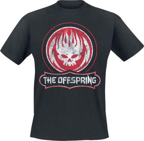 The Offspring Distressed Skull Tričko černá