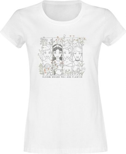 Disney Princess Princess Floral Dámské tričko bílá