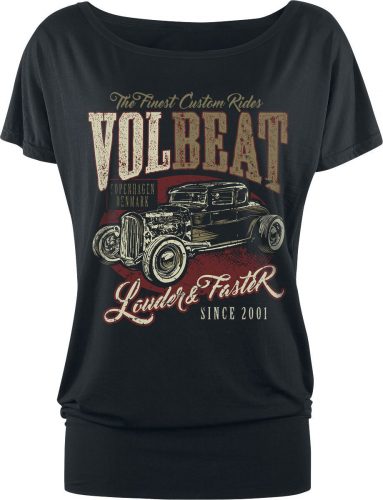 Volbeat Louder And Faster Dámské tričko černá