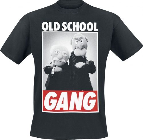 The Muppets Old School Gang Tričko černá