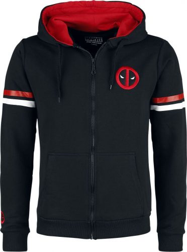 Deadpool Department K Mikina s kapucí na zip černá