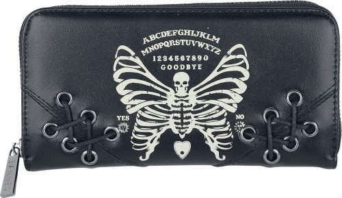 Banned Alternative Skeleton Butterfly Peněženka cerná/bílá
