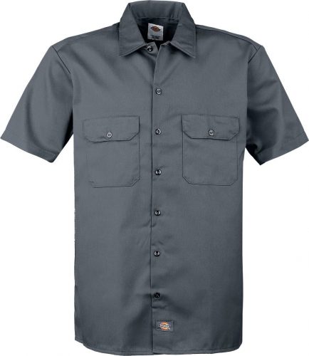 Dickies Short Sleeve Work Shirt Košile charcoal