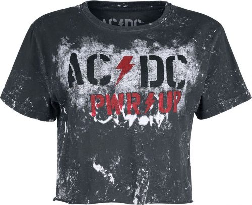 AC/DC PWR Lightning Dámské tričko cerná/bílá