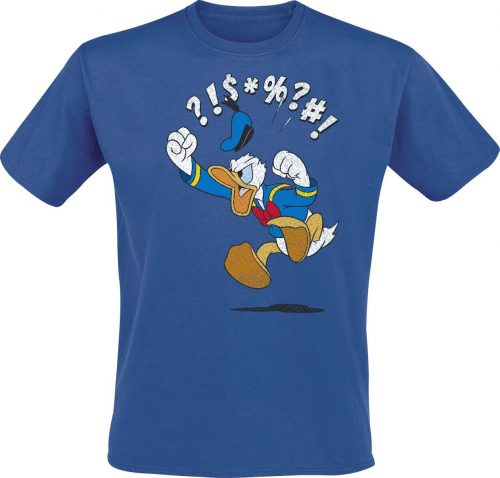 Disney Mickey Mouse - Angry Donald Tričko modrá