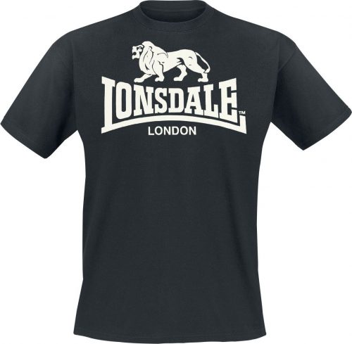 Lonsdale London Logo Tričko černá