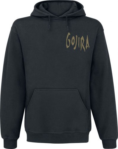 Gojira Rorsorch Mikina s kapucí černá