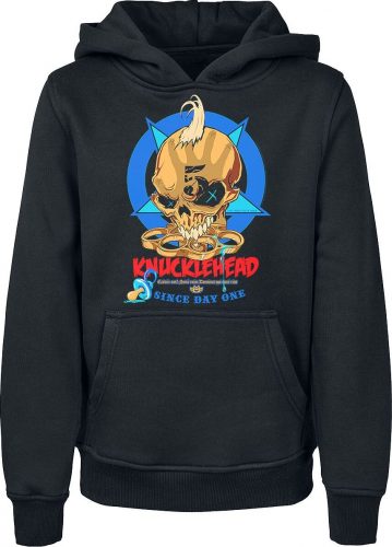 Five Finger Death Punch Kids - Knucklehead detská mikina s kapucí černá