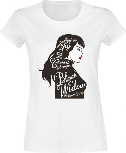 Black Widow Super Spy Dámské tričko bílá