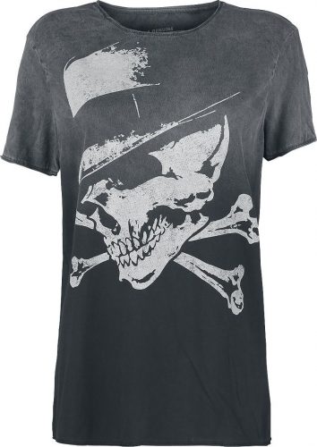Broilers Caldera Skull Bone Dámské tričko šedá