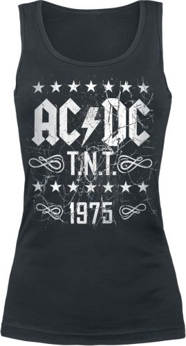 AC/DC T.N.T. 1975 Dámský top černá