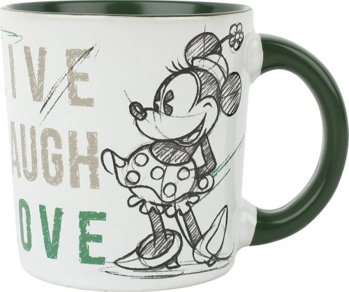 Mickey & Minnie Mouse Minnie - Live Laugh Love Hrnek vícebarevný