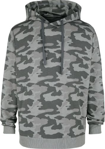 Black Premium by EMP Šedý svetr s kapucí Mikina s kapucí šedá