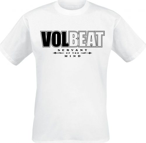 Volbeat Servant Of The Mind Logo Tričko bílá