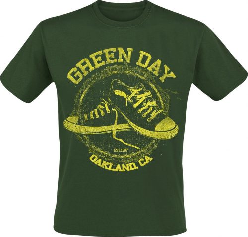 Green Day All Star Tričko zelená
