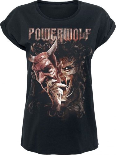 Powerwolf Mask Dámské tričko černá