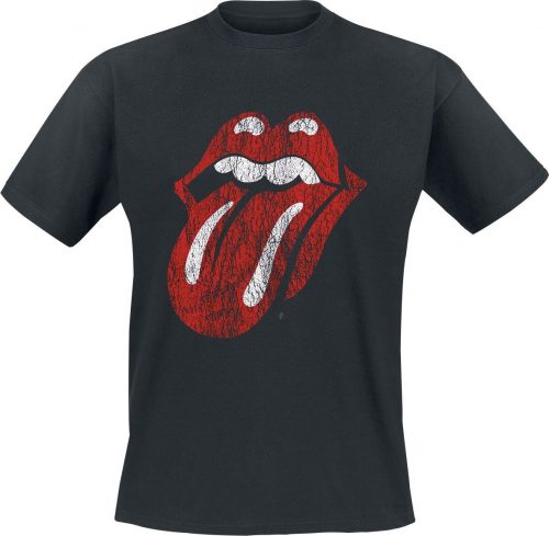The Rolling Stones Classic Tongue Tričko černá