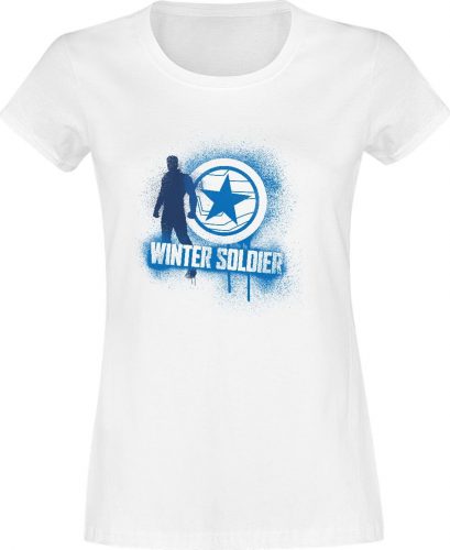 The Falcon And the Winter Soldier Winter Soldier Dámské tričko bílá
