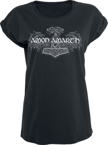 Amon Amarth Viking Horses Dámské tričko černá