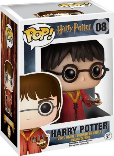 Harry Potter Vinylová figurka č. 08 Harry Potter (Quidditch) Sberatelská postava standard
