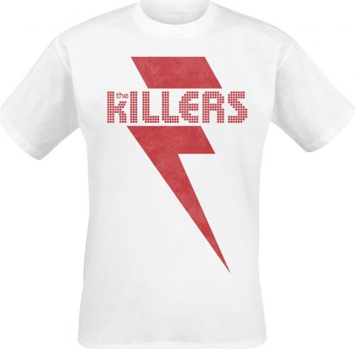 The Killers Bolt Logo Tričko bílá