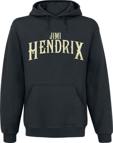 Jimi Hendrix Nouveau Mikina s kapucí černá