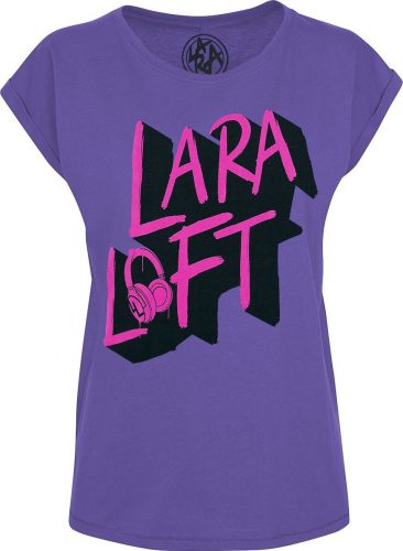 Lara Loft Logo Dámské tričko šeríková