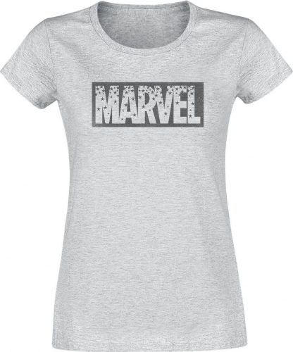 Marvel Star Logo Dámské tričko šedá