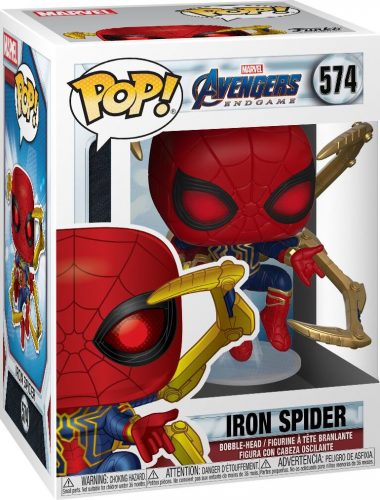 Avengers Vinylová figurka č. 574 Endgame - Iron Spider Sberatelská postava standard