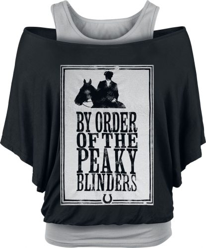 Peaky Blinders - Gangs Of Birmingham Framed Dámské tričko cerná/šedá